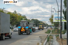 Улицу Лермонтова в Павлодаре перекрыли на весь день