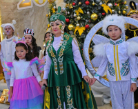 Президент страны поздравил павлодарских школьников с Новым годом