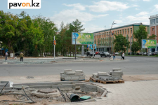 Из-за ремонта на улице Лермонтова в Павлодаре изменились четыре автобусных маршрута