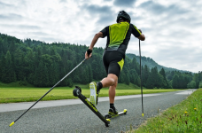 Павлодарец Вадим Козлов выступил на Кубке мира по лыжероллерам в Италии