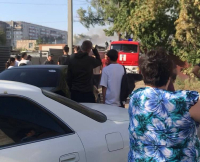 В пожаре напротив Затонского рынка в Павлодаре пострадали три человека