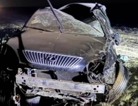 В Павлодарской области погиб водитель иномарки, не справившись с управлением