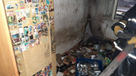 Павлодарец пострадал при пожаре в своей квартире