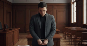 Павлодарца, ударившего полицейского, приговорили к трем годам колонии