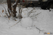Первый снег может растаять в Павлодаре