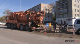 В Павлодаре ремонт канализационного коллектора на Химгородках завершат до 15 октября