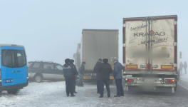 Массовое ДТП произошло на трассе Омск-Майкапчагай