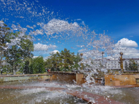 В Павлодаре на набережной обновят центральный фонтан, а у музколледжа заменят на пешеходный в виде клавиш пианино