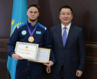 Призеров Зимних Азиатских игр наградили в Павлодаре
