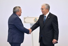 Высшим орденом &laquo;Отан&raquo; наградил президент павлодарца Александра Касицина