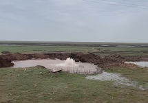 Авария на водопроводе произошла в районе ипподрома в Экибастузе