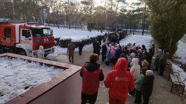 Павлодарские школьники учились, как действовать во время пожара и оказывать первую помощь