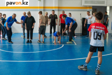 В Павлодаре провели спортивный конкурс для детей и родителей