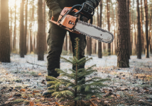 Павлодарцам напомнили о наказании за незаконную вырубку хвойных деревьев