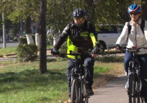 Путешествие по стране завершили велосипедисты из Павлодара