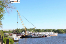 На Иртыше начались работы по дноуглублению