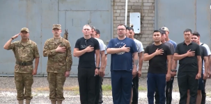 Проводы военнообязанных запаса на воинские сборы