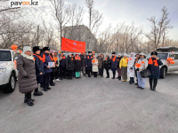 Акция против гендерного насилия стартовала в Павлодаре