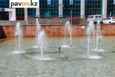 Сезон фонтанов стартует в Павлодаре
