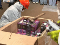 Партию вейпов, "одноразок" и снюса уничтожили в Павлодаре