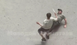 Распитие алкоголя закончилось дракой в Павлодаре (видео)