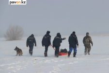 Павлодарские спасатели искали заблудившихся на морозе людей