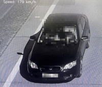 До 179 километров в час разогнался водитель "Subaru" на трассе Павлодар &ndash; Астана